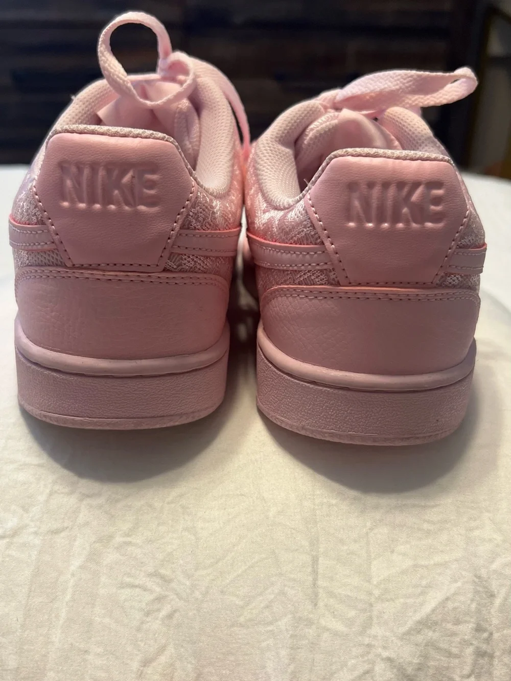 Nike Court Vision Low 'Pink Foam Lace' sneakers | Women’s Size 8.5